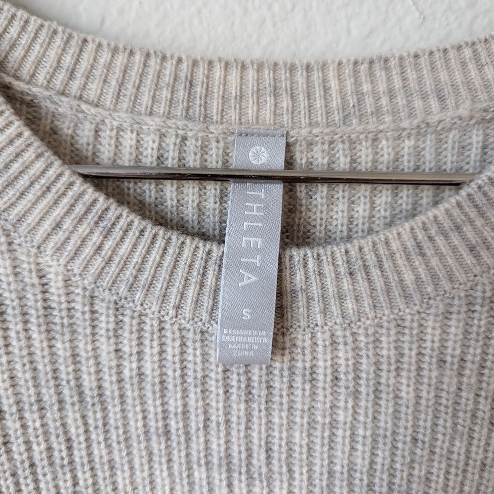 Athleta Turin Wool Cashmere Sweater - Picture 3 of 11
